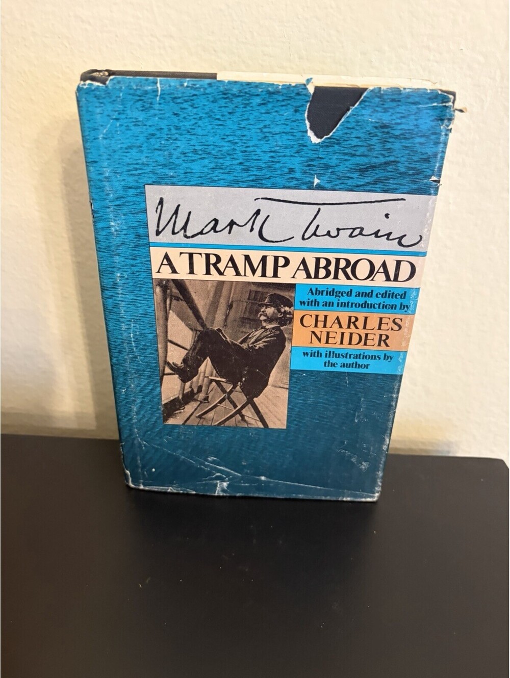 A Tramp Abroad by Mark Twain 1977 Abridged & Edited with Illustrations HB DJ